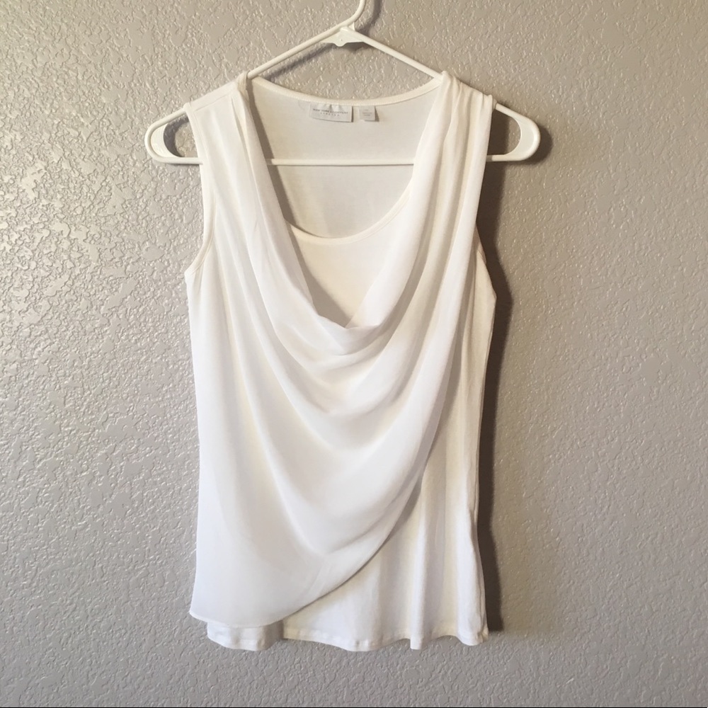 New York and Company White Tank